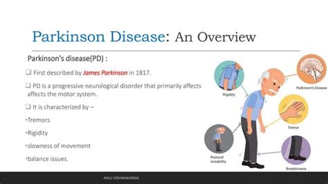 Parkinson Disease Anti Parkinsonian Drugs Pptx