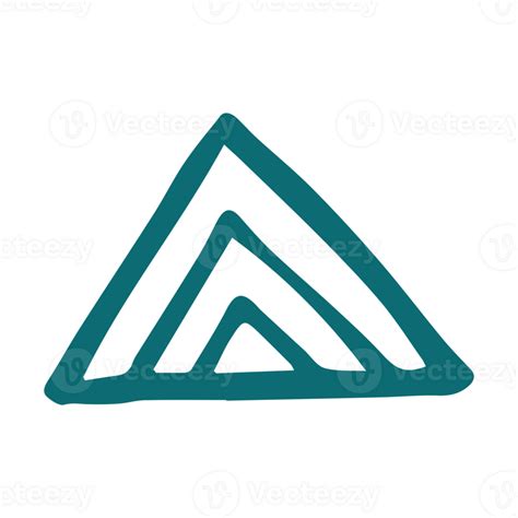 triangle sign isolated 24867307 PNG