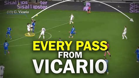 Can Vicario Pass Every Pass Vicario Made For Empoli In Youtube