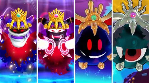 Kirby Series All Magolor Boss Battles Youtube