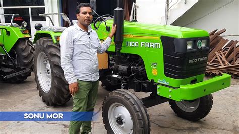 Indo Farm Di Tractor Hp Model Power Steering Full