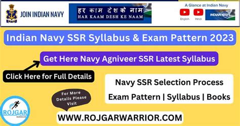 Indian Navy Ssr Syllabus And Exam Pattern Pdf With Model Paper