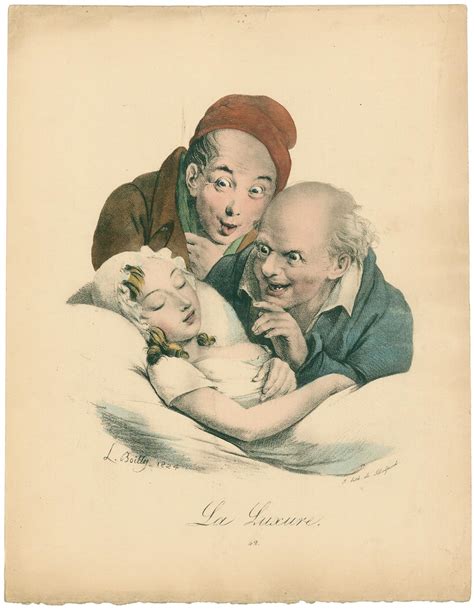 La Luxure Die Wollust By Boilly Louis Nach 1761 La Basséelille