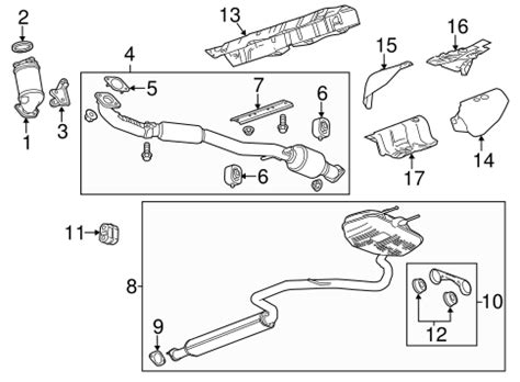 Exhaust Components For Chevrolet Malibu Limited Gm Parts Online