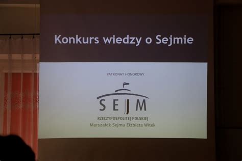 Uczniowie sprawdzili swoją wiedzę o Sejmie RP