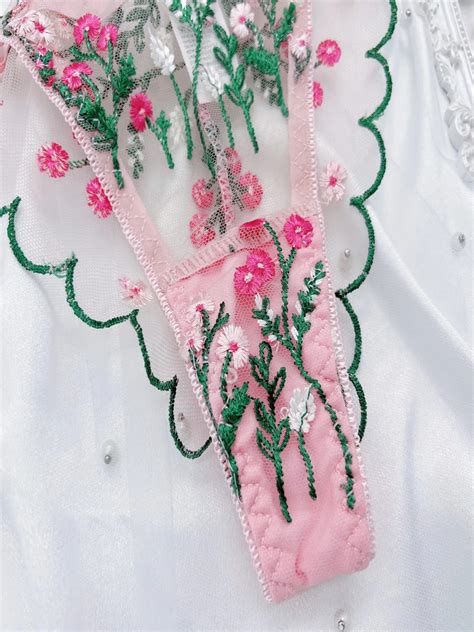 Wholesale See Through Women S Embroidery Floral Mesh Sheer Underwire Lingerie Bra And Panty Set