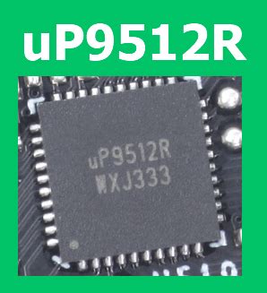 uP9512R Datasheet PDF - Synchronous-Rectified Buck Controller