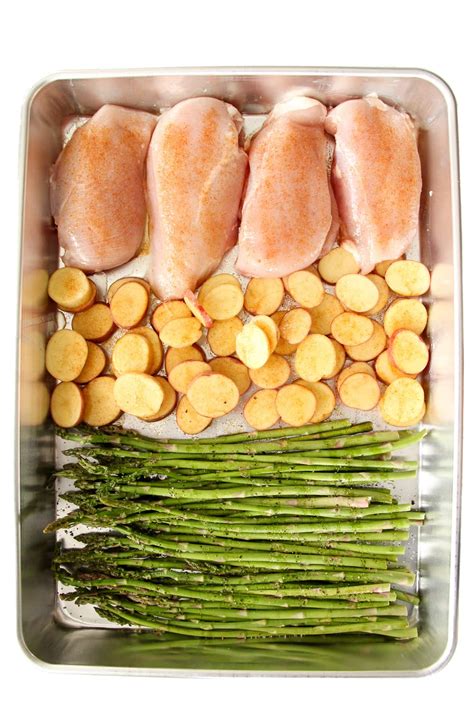 Simple Sheet Pan Chicken Dinner A Pretty Life In The Suburbs