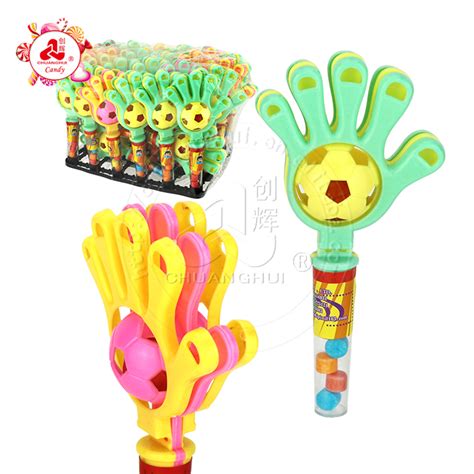 Supply Hand clap patting toy with football bells toy candy CH-T1096 Wholesale Factory ...