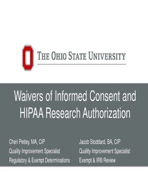 Fillable Online Waivers Of Informed Consent And Fax Email Print Pdffiller