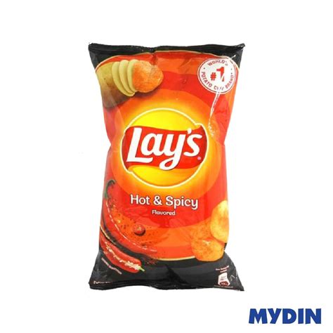 Lay S Potato Chips Hot Spicy G Shopee Malaysia