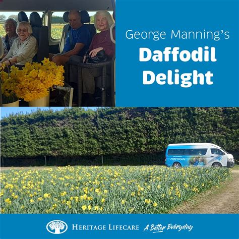 News Events George Manning S Daffodil Delight Heritage Lifecare