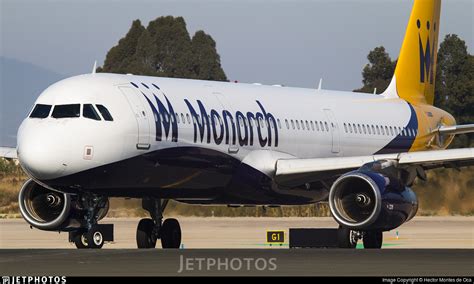 G Zbag Airbus A Monarch Airlines Hector Montes De Oca