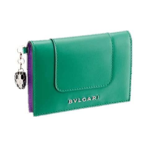 Bvlgari Serpenti Forever E Sea Cc Holder Fold