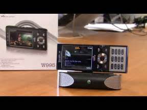 Sony Ericsson W995 And MS410 Snap On Speakerstand YouTube