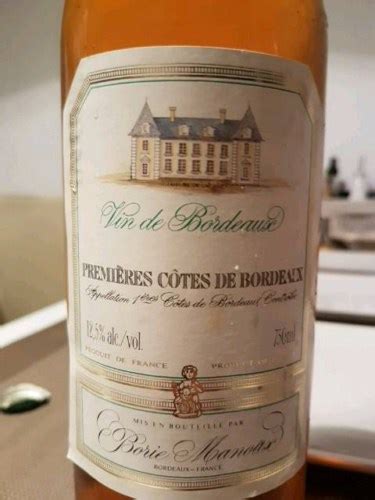 Borie Manoux Chateau Bidonnet Lafitte Premi Res C Tes De Bordeaux Vivino