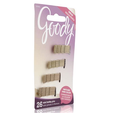 Amazon Goody Small Bobby Pins Metallic Blonde Count