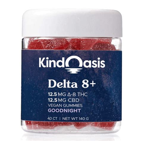 Kind Oasis Delta Cbd Goodnight Gummies Happy Buds Uk