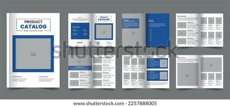 Product Catalog Template Catalogue Layout Design Stock Vector (Royalty ...