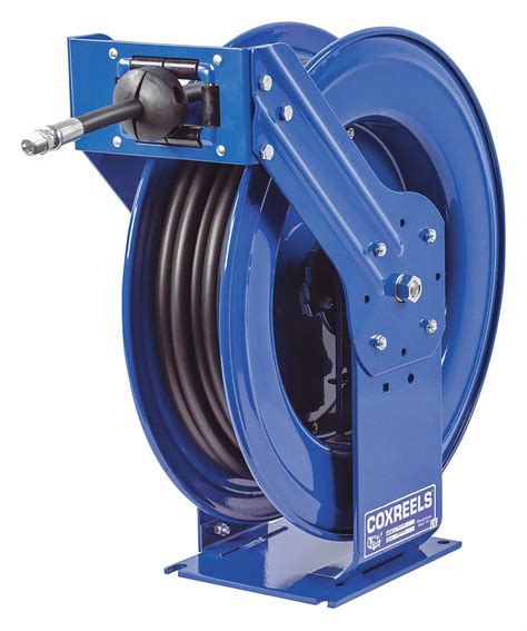 Mophorn Spring Driven Oil Hose Reel 3/8 x 50 FT Oil Hose Reel Heavy ...