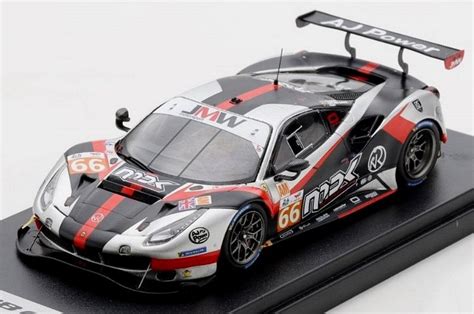 LOOKSMART LSLM149 Ferrari 488 GTE Evo JMW 66 Le Mans 2022 Van Der