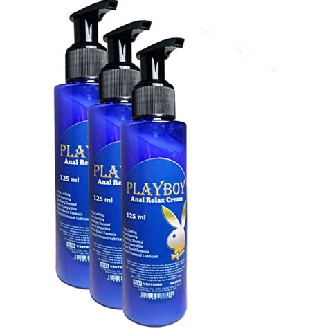 Playboy Anal Lubricant Cream 125 ml Anal Jel Krem 3 Adet Fiyatı