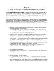 Haventuttle Chapter Soc Docx Chapter Social Structure