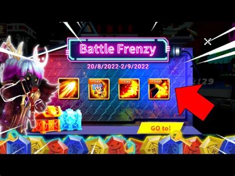 New Battle Frenzy Event Free Sword Effect Youtube