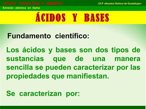 Experimentos de hidróxidos y ácidos PPT