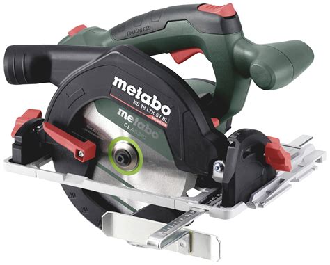 Metabo KS 18 LTX 57 BL Scie Circulaire Portative Sans Fil Profondeur De