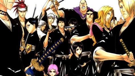 Bleach Characters Captains And Lieutenants