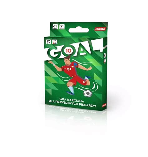 GOAL GRA KARCIANA DLA PRAWDZIWYCH PIŁKARZY 7+ - 12862119720 - oficjalne ...