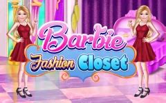 Barbie Fashion Closet Games for girls - Play online at simple.game