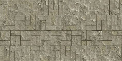 Beige Seamless Stone Cladding Texture Slate Flooring Masonry Relief