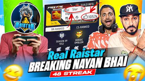 Real Raistar Breaking Nayan Bhai Winning Streak Nayan