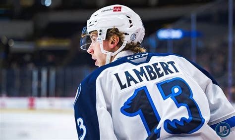 Winnipeg Jets Prospect Brad Lambert Named Ahl Rookie Of The Month