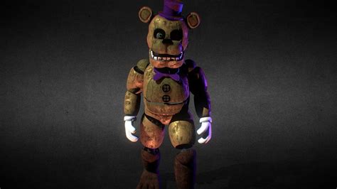 FNAF A 3D Model Collection By KINGBANANA Reilaferlita Sketchfab