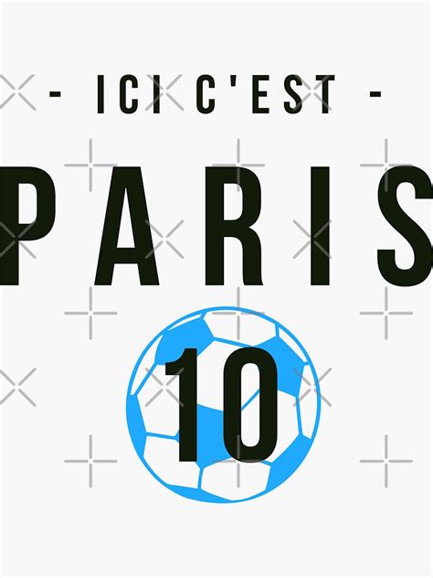 Ici C Est Paris Ici Cest Paris Here Is Paris Sticker For Sale By