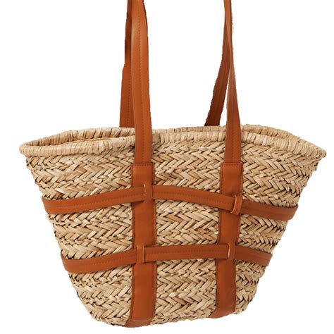 Grand Sac De Plage En Paille Miss Pareo