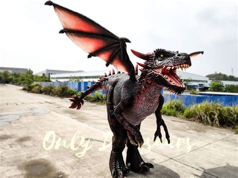 Adult Realistic Halloween Dragon Costume | Only Dinosaurs