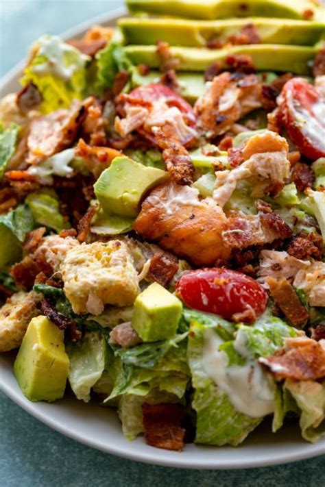 Best Salmon Blt Salad Recipe How To Make Salmon Blt Salad—