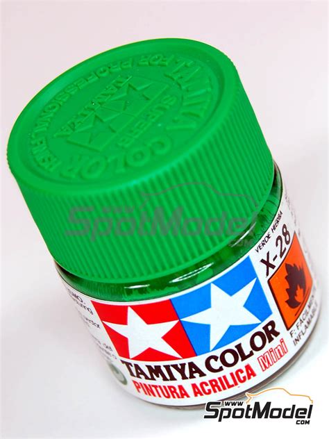 Tamiya 81528 Acrylic Paint Park Green X 28 1 X 10ml Ref X 28