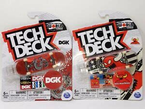 Lot Of Tech Deck World Ultra Rare Edition Limited Series Toy Machine