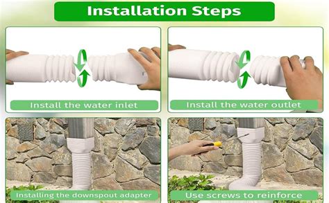 Amazon ValueKartz Gutter Large Downspout Extensions 22 To