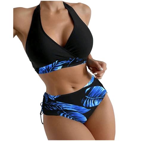 Meitianfacai Swimsuits Clearance Women S Sexy High Breast Contrast