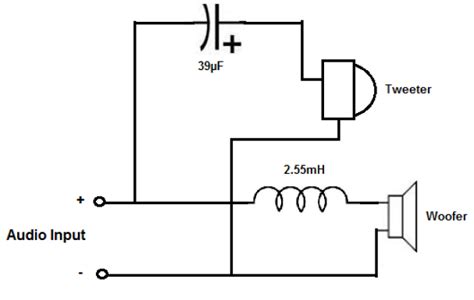 Passive Subwoofer Crossover Schematic