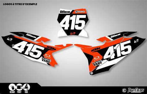 Kit Plaques N Ktm Paget Colorspaget Colors