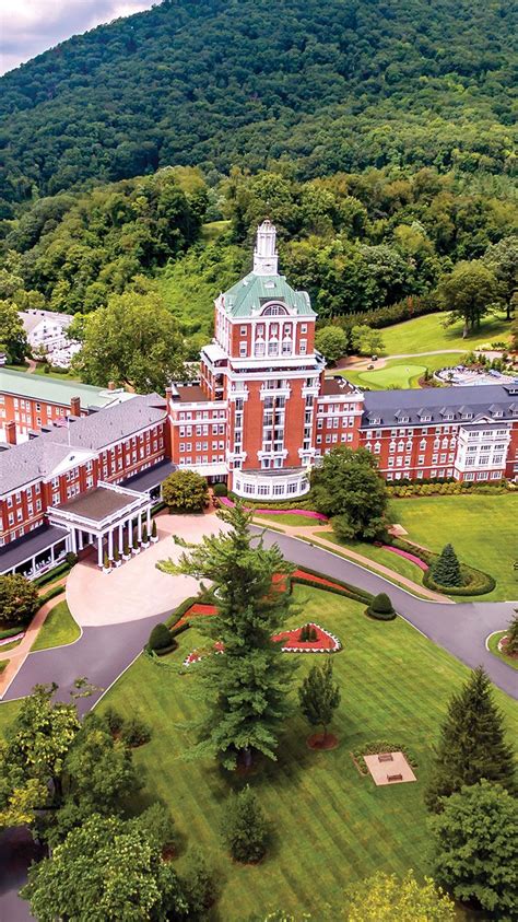 Hot Springs Resort In Virginia The Omni Homestead Resort Spring