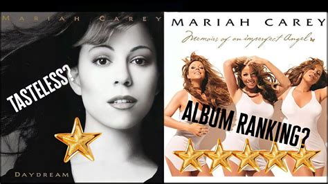 Mariah Carey Album Rankings 💅🏻 Youtube