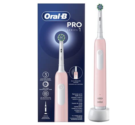 Szczoteczka Elektryczna Oral B Pro Series Pink Cross Action Opinie